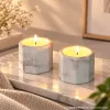 Мрамор (хлопка) ароматические свечи (130g) многоцветные ароматические свечи) практические и удобные для ароматических ароматических свечей с помощью ручной компилятора для семяных изделий, украшающих дом ароматами details Picture
